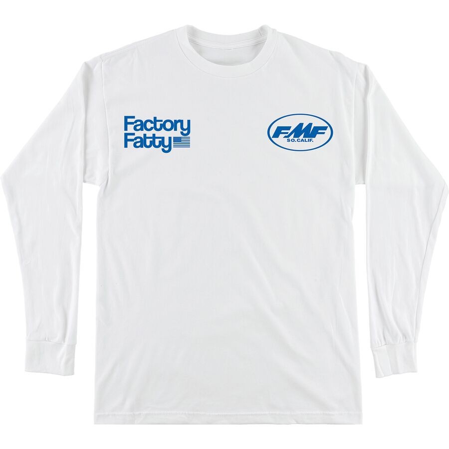 FMF Factory Fatty Long Sleeve Shirt - White, Medium HO25119900-WHT-M