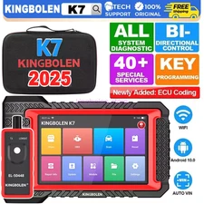 KINGBOLEN K7 ECU Coding Bidirectional Diagnostic Tool All System OBD2 Scanner