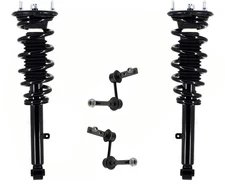 Front Complete Struts Spring Assembly & Links For 1998-2005 Lexus GS300