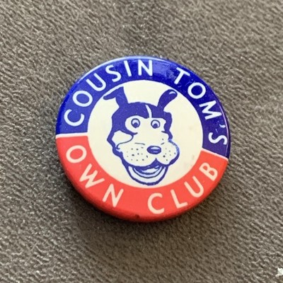 Vintage 1950s MY WEEKLY Magazine Scotland children s COUSIN TOM S OWN club badge
