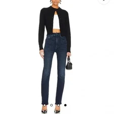 Mother Jeans High Waisted Rider Skimp Catch Me If You Can Size 27