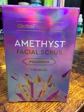 Global Beauty Care Amethyst Facial Scrub Polishing Exfoliator 1 oz 30 mL