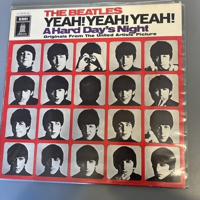 The Beatles Yeah Yeah Yeah Blue Label EMI Odeon 1C07204145 A1/B1 Germany VG+