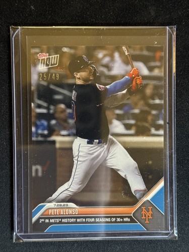2023 Topps Now 627 Pete Alonso