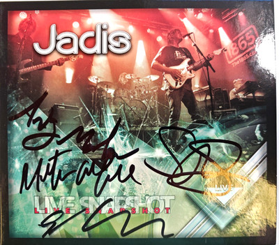 Jadis Live Snapshot CD Album in Digipak 2025 Prog rock SIGNED by the band