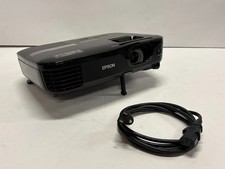 Epson EX5210 XGA HDMI 3LCD Projector H429A  Power Cord - No remote 105 LAMP HRS