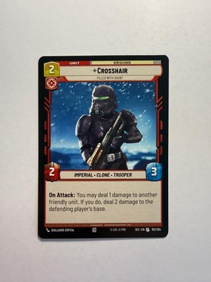 Crosshair - Filled With Doubt 162/264 SWU Secrets of Power