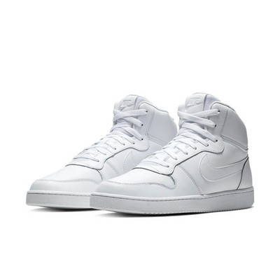 Nike Ebernon Mid Sneaker Men Size 10.5 White New AQ1773-100
