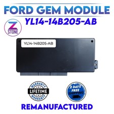Rebuilt Ford Gem Module Yl14-14b205-ab Plug N Play