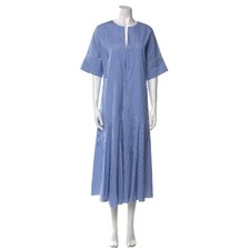 CÂLLAS MILANO Shirtdress Blue Striped Short ...