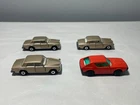 Lot of 4 Vintage Lesney Matchbox Cars Rolls-Royce Silver Shadow II & Renault 17