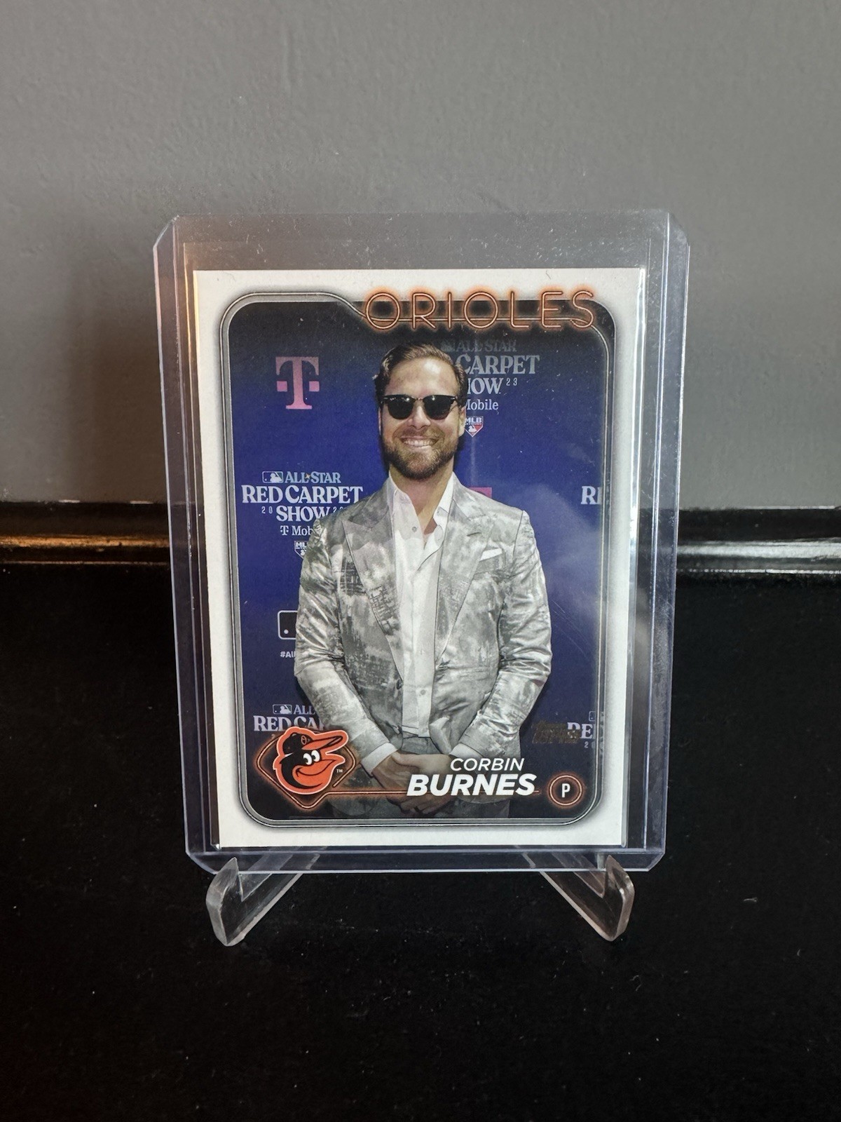 2024 Topps Series 2 - Corbin Burnes #501 Golden Mirror Image Variation