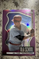 2022 Panini Prizm - Old School Carl Yastrzemski #OS-8 Purple Prizm