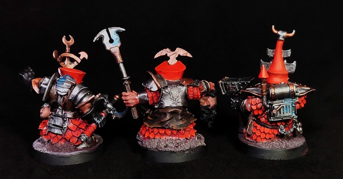 Daemonsmiths Legion of Azgorh painted Warhammer AoS Chaos Dwarfs