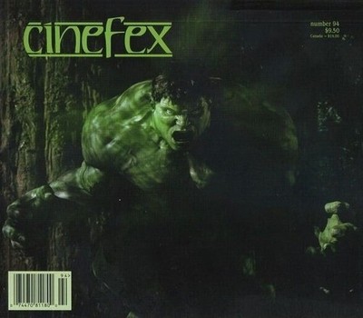 Cinefex #94 FN; Don Shay | Magazine Hulk - w/Bag+Board
