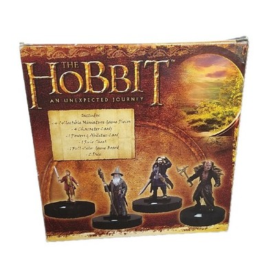 The Hobbit An Unexpected Journey 4 Figure Mini Game Complete 2012 Neca 