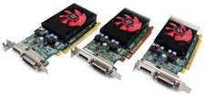 Lot of 3 Dell AMD Radeon R5 430 2GB GDDR5 Low Profile SFF Video Card GPU 00F8PX