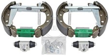 A.B.S. Bremsensatz Trommelbremse 111492 für SKODA UP A2 VW AUDI SEAT POLO LUPO 4