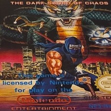 TENGEN Ninja Gaiden II: The Dark Sword of Chaos (Nintendo NES) 1990