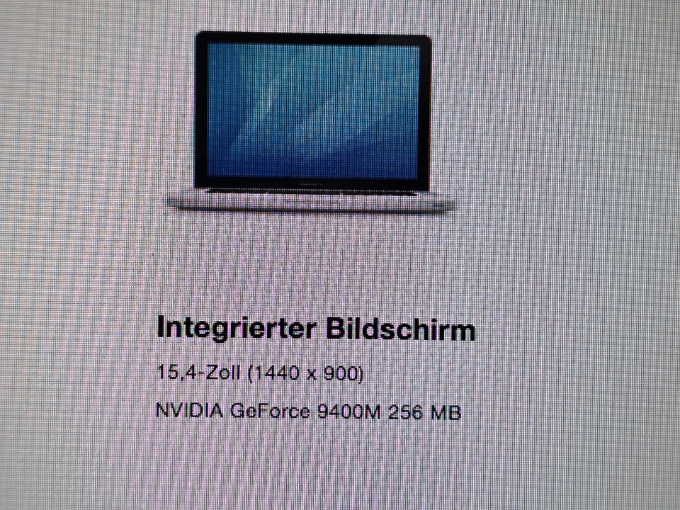 Apple MacBook Pro 15,4" A1286 Intel Core 2 Duo 8GB DDR3 240GB SSD NVIDIA 9400M - Bild 4 von 4