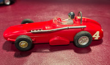 Vintage Eldon Offy Roadster Slot Car 1/32nd 1960's Red Runs Bench tested