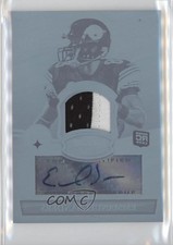 2010 Bowman Sterling Relics Printing Plate Cyan 1/1 Emmanuel Sanders Auto 4f5
