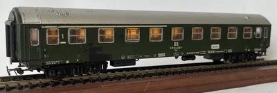 Vintage Schicht Spur Ho grün DR Reisezugwagen 39-40 005-3 Berlin Modell  - Bild 1 von 4