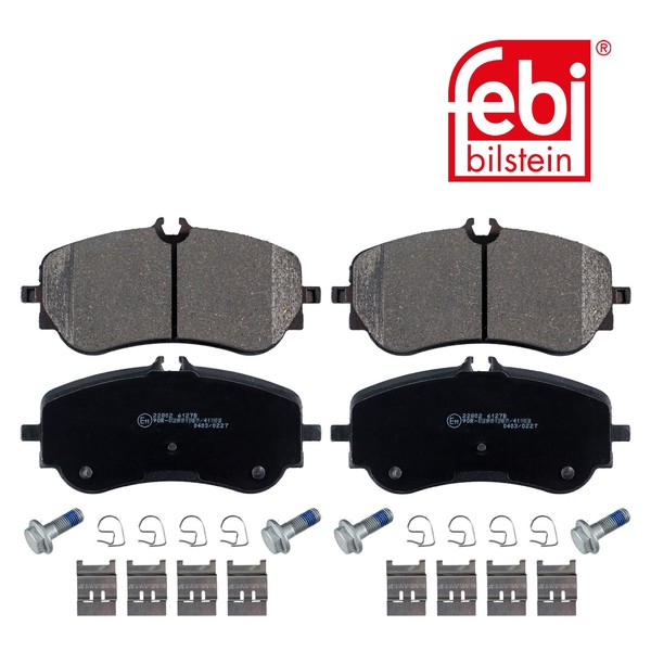 Febi Bilstein Bremsbelagsatz, Scheibenbremse 16985 FüR MAN VW-image