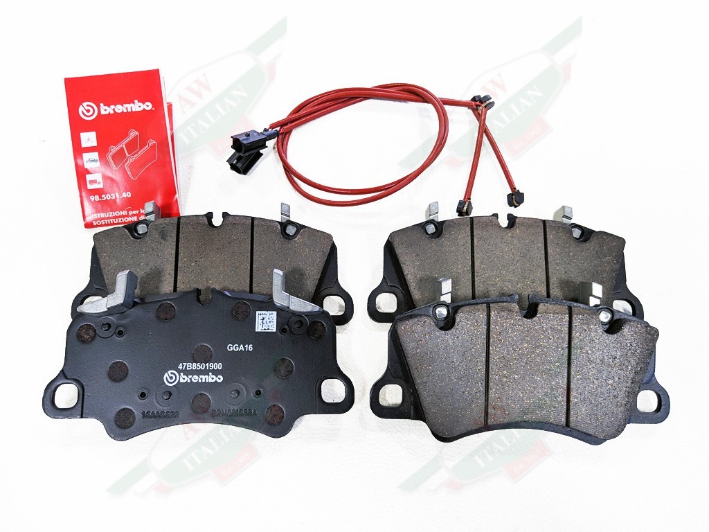 Ferrari 488 812 F12 F8 Front Brake Pad Set BREMBO 70003826 awitalian