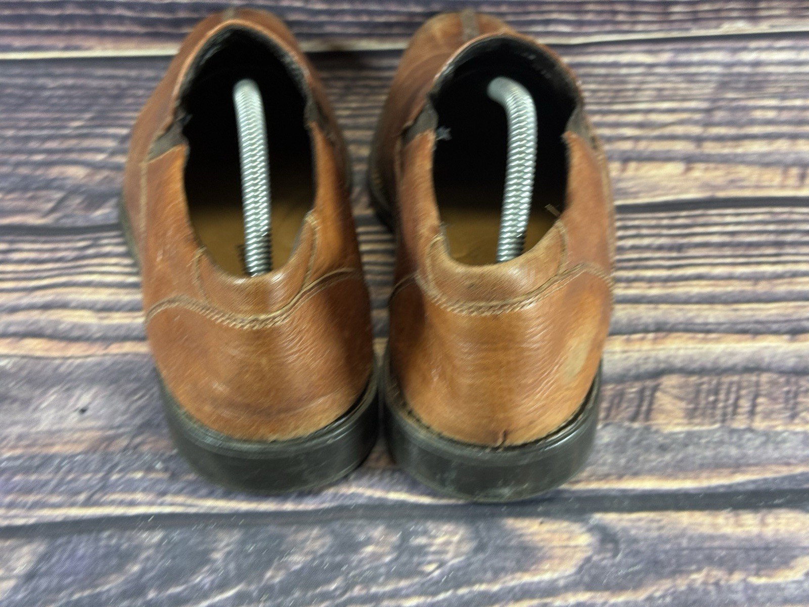 Johnston & Murphy Macomb Split-Toe Sheep Skin Lea… - image 5