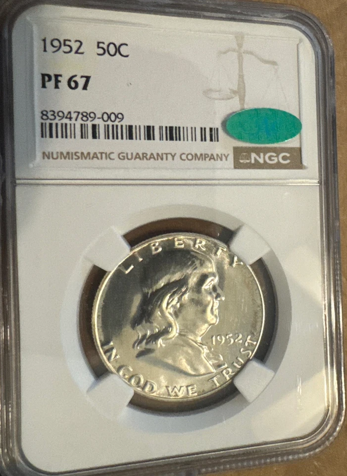 COMPLETE 1952 PROOF SET GRADED - PF66-67 - NGC AND CAC - Image 2 of 4