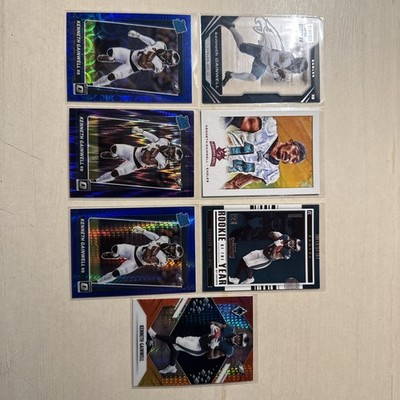 Kenneth Gainwell 7 Card Rookie Insert Lot! Optic Prizms, FIREBURST And More