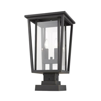 Z-Lite 2 Light Outdoor Pier Mounted Fixture