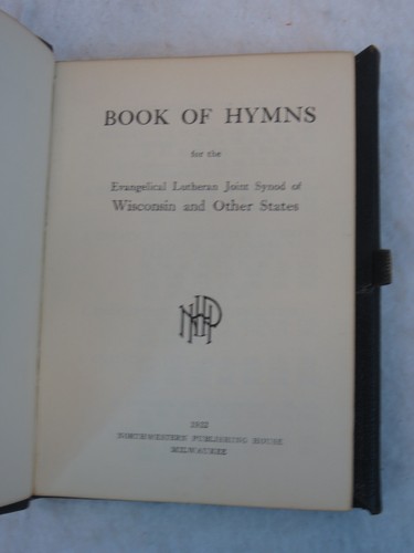 BOOK OF HYMNS Northwestern Publishing House, Milwaukee c. 1932 - 第 4/6 張圖片