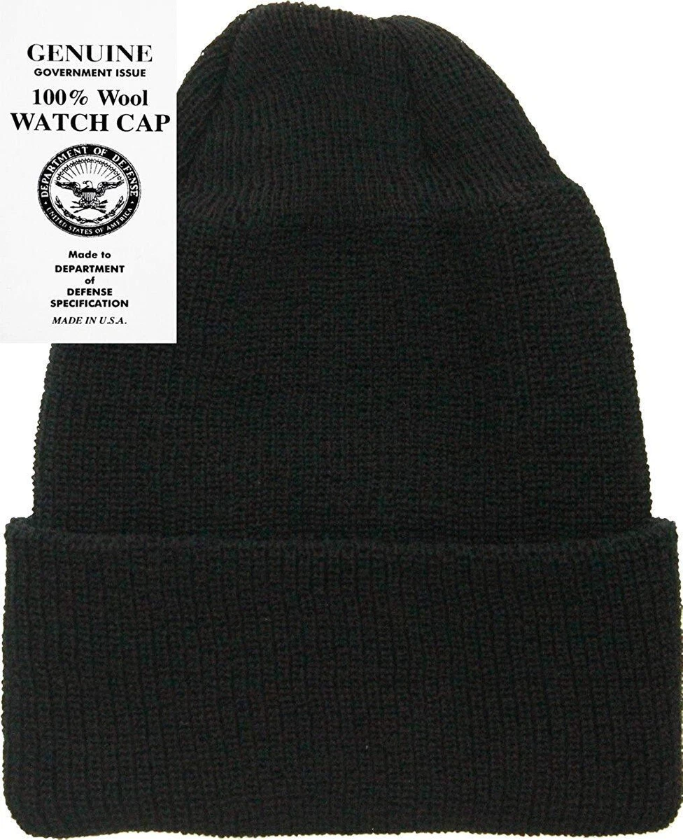 Mcguire Gear 100 Wool Watch Cap Beanie Military Style Made in