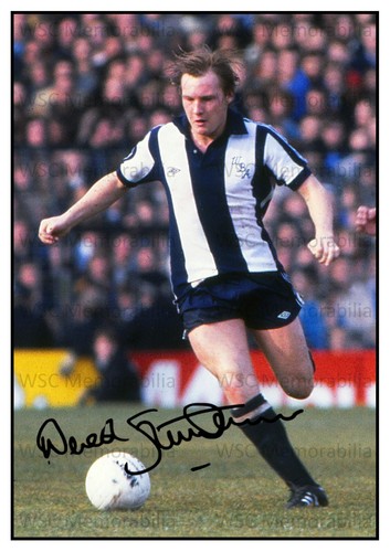 11394. Derek Statham Signed Pictures (A4 Prints) West Brom Southampton etc.
