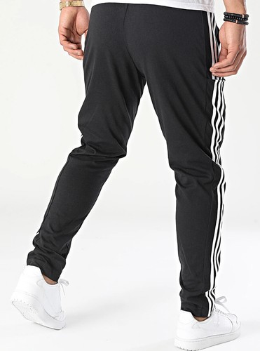 PANTALONI ADIDAS ESSENTIALS 3-STRIPES- IC0044 col.nero/bianco - Foto 4 di 6