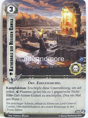 Warhammer 40000 Conquest LCG - Kathedrale der Heiligen Camila #103 - Der Zorn