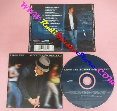 CD AMOS LEE Supply And Demand 2006 Eu BLUE NOTE 094637708521 no lp mc dvd (CS16)