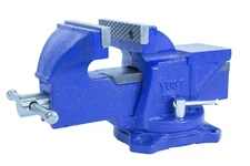 Yost Vises Tool 4-Inch Workshop Duty Bench Vise, Model BV-4, with 120-Degree Swi