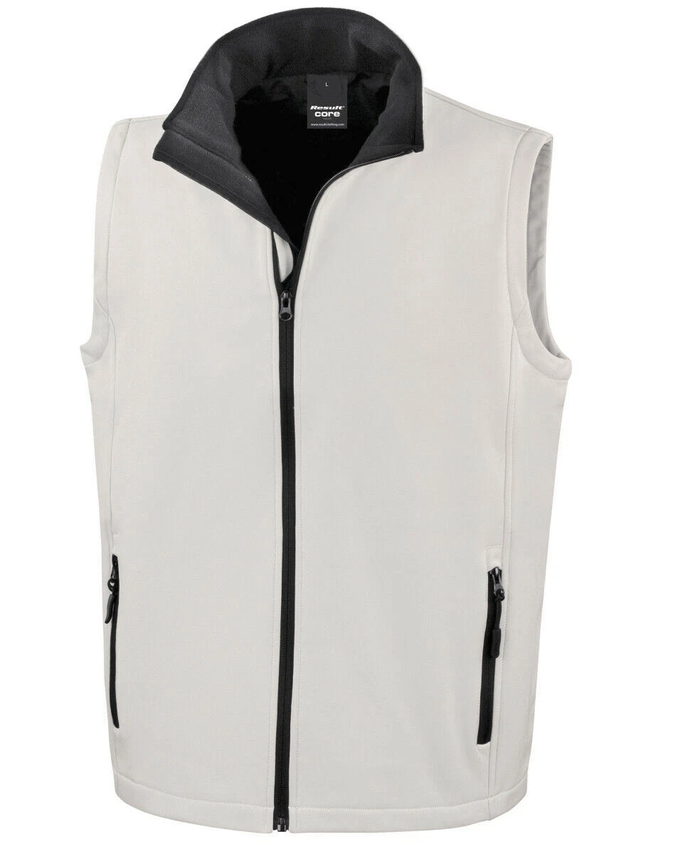 Mens Softshell Gilet Bodywarmer Sleeveless Fleece Lined Water Resistant Jacket
Opens in a new window