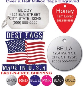 dog tags free shipping