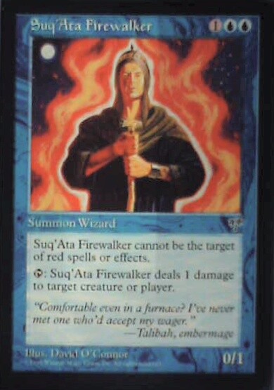 Suq'Ata Firewalker - Mirage: #94, Magic: The Gathering Nm R138