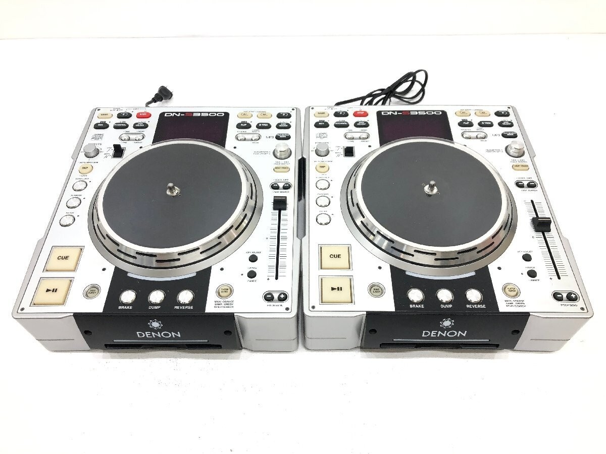 Denon DN-S3500 DJ Turntables Compact Disc Player pair set | eBay