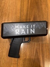 Make It Rain Money Maker Gun With Play Money Cash Party Gag Gift - Tested