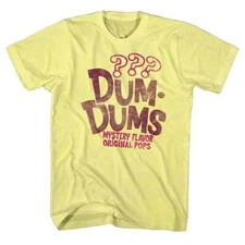 Dum Dums Candy Suckers ??? Mystery Flavor Original Pops Men's T Shirt