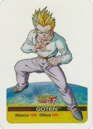 Lamincards Dragon Ball GT Edibas Serie Smeraldo GOTEN N 49