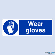 Wear Gloves Sign