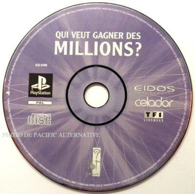 Qui Veut Gagner Des Millions ? - PS1 - PAL - Complet - Jeu De Questions