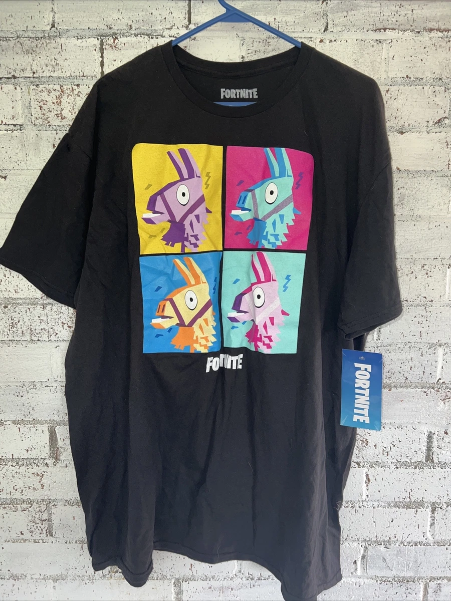 OG Fortnite T-Shirt Epic Games 2018 - Llama Size XXL Adult